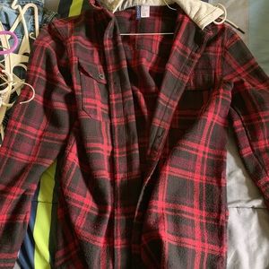 H&M Hooded Flanel